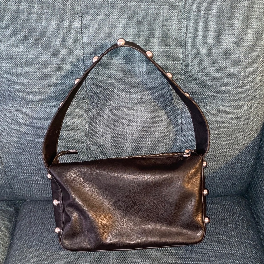 Studded Black Handbag